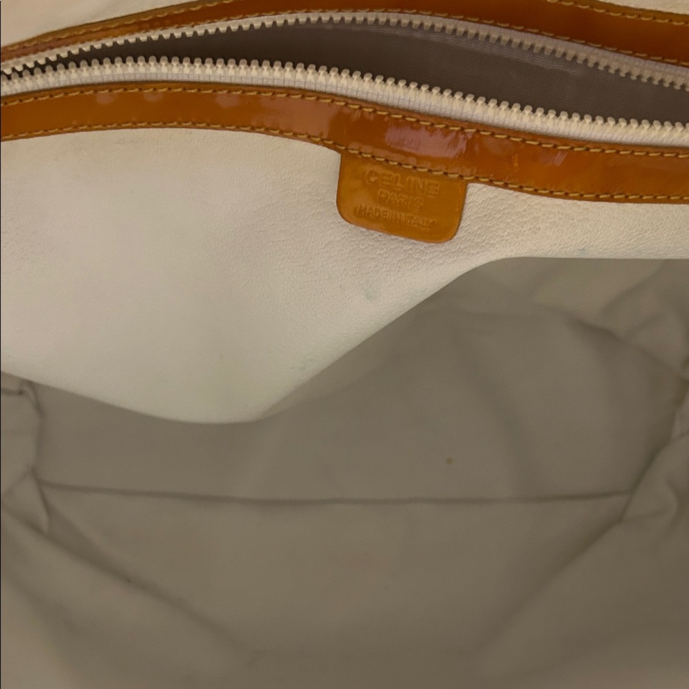CELINE Large Raffia/Straw Tote - Picture 11 of 12